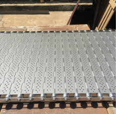 Slat ανοξείδωτου 110V 220V ζώνη μεταφορέων πλέγματος καλωδίων αλυσίδων