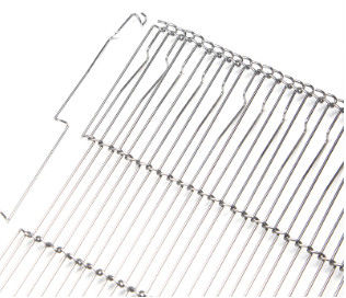 ποιότητας  Yisen 304 Stainless Steel B Type Oven Conveyor Belt Customized Εργοστάσιο