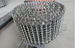 ποιότητας  168mm-900mm SS Stainless Steel Conveyor Belt Wire Mesh for Wall Cladding Εργοστάσιο
