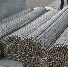 Ανθεκτικό στη θερμότητα λεπτό ύφασμα καλωδίων φύλλων πλέγματος μετάλλων για τη ζώνη μεταφορέων