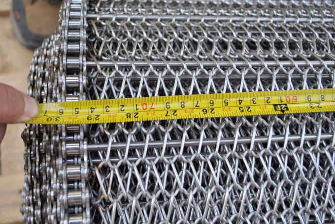 Προσαρμοσμένη αλυσίδα ζωνών μεταφορέων σοκολάτας φρούτων αντίστασης διάβρωσης Drive 8